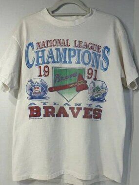 Atlanta Braves 1992 Baseball World Series Shirt Unisex Tee   249